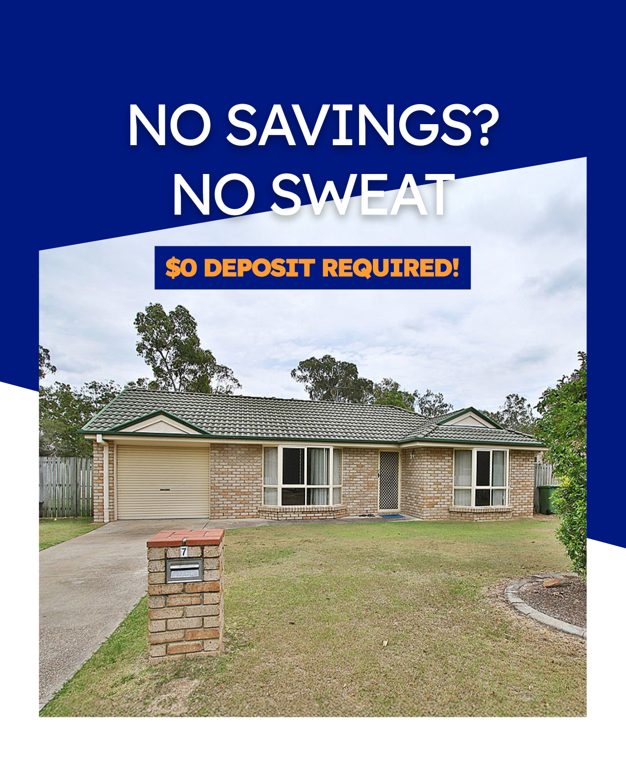 Family home success story - Brick home purchased with zero deposit program