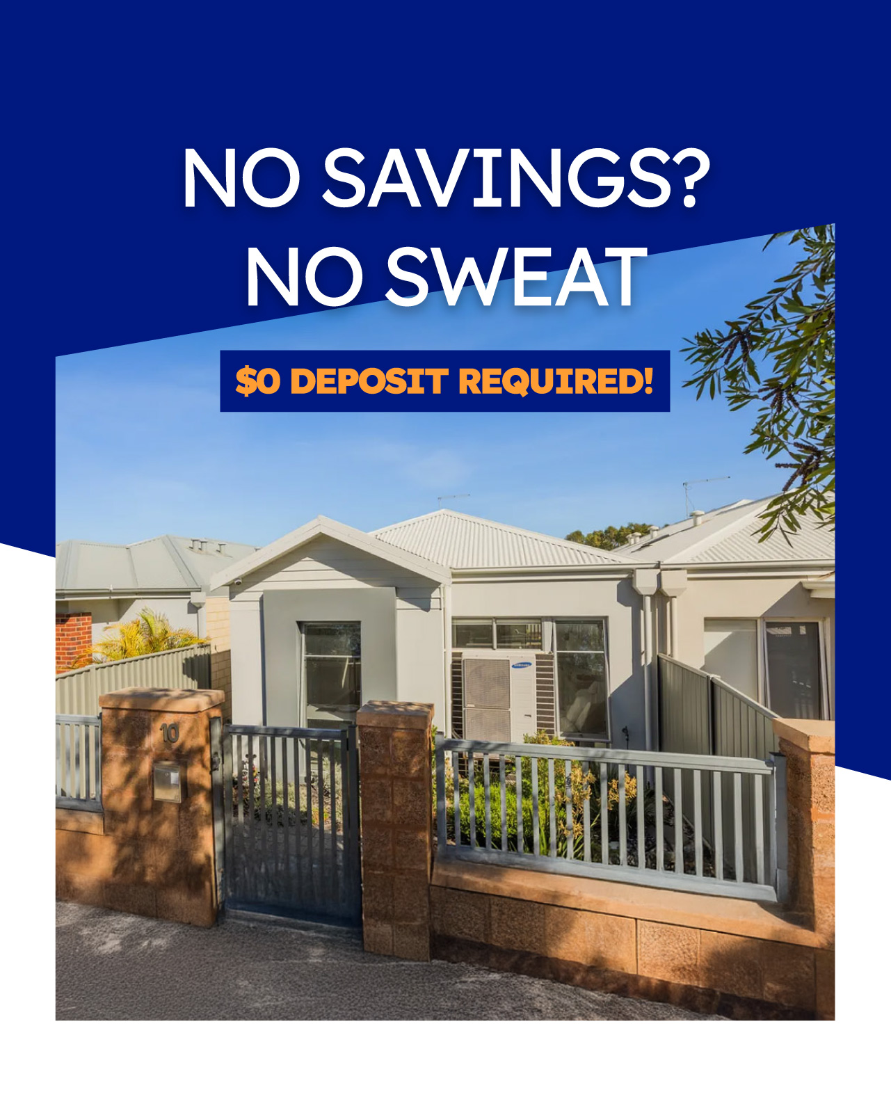 Secure home purchase - Gated property bought without savings